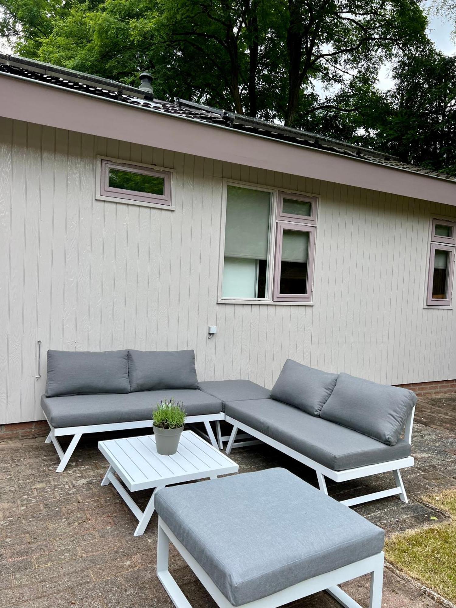 Luxe Boshuisje Met Prive Wellness & Jacuzzi Op De Veluwe Ermelo Eksteriør bilde