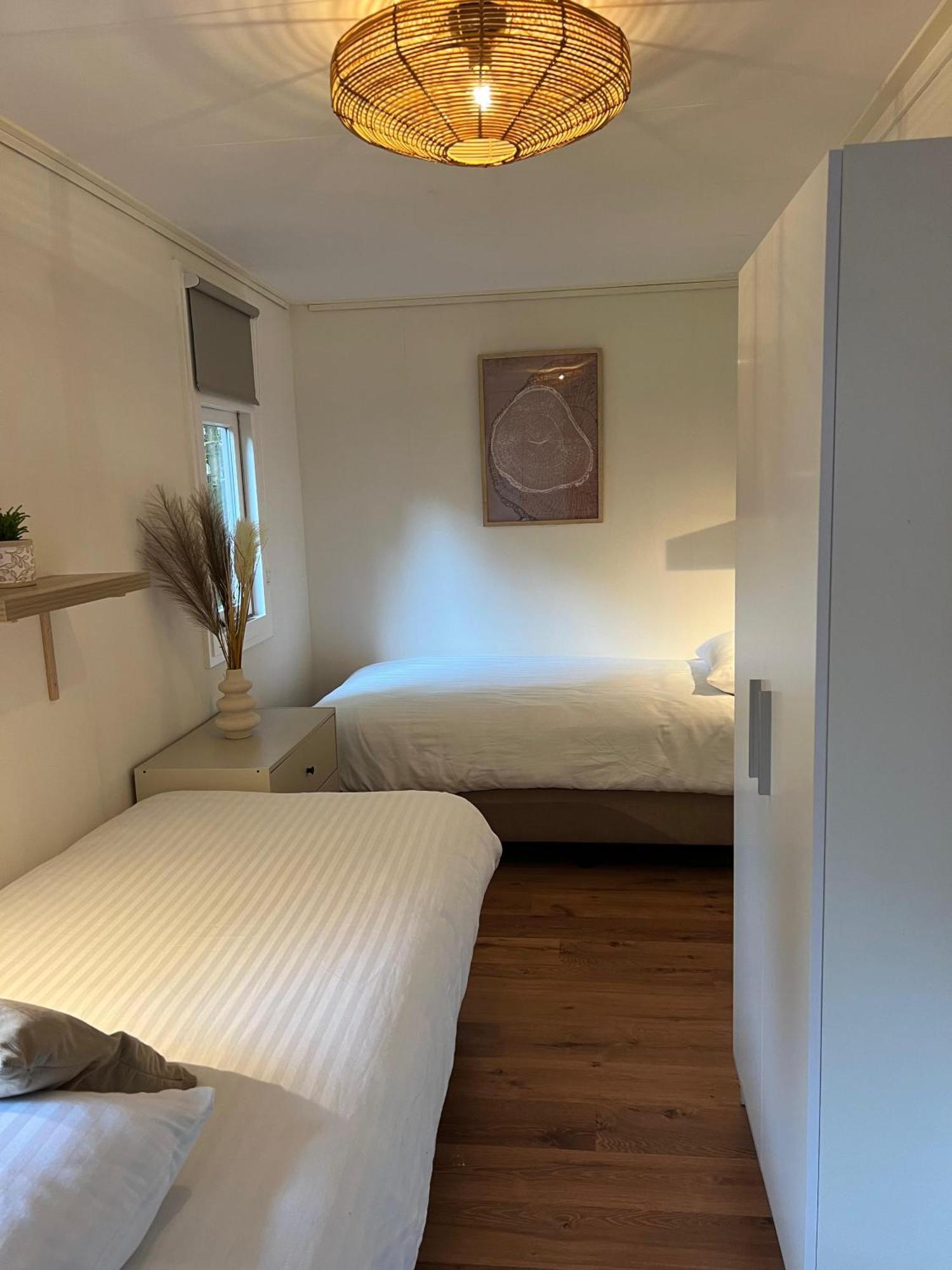 Luxe Boshuisje Met Prive Wellness & Jacuzzi Op De Veluwe Ermelo Eksteriør bilde