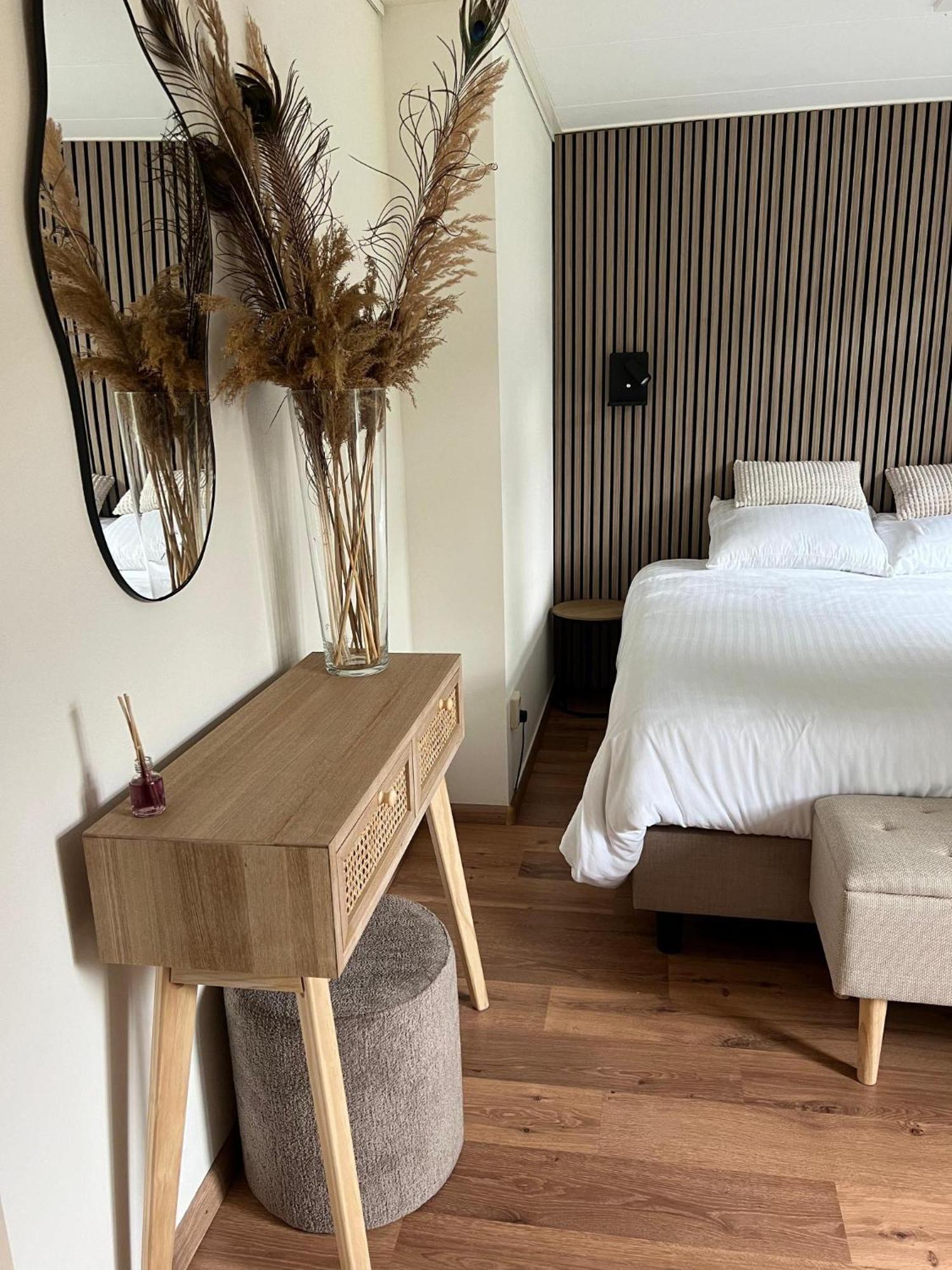 Luxe Boshuisje Met Prive Wellness & Jacuzzi Op De Veluwe Ermelo Eksteriør bilde