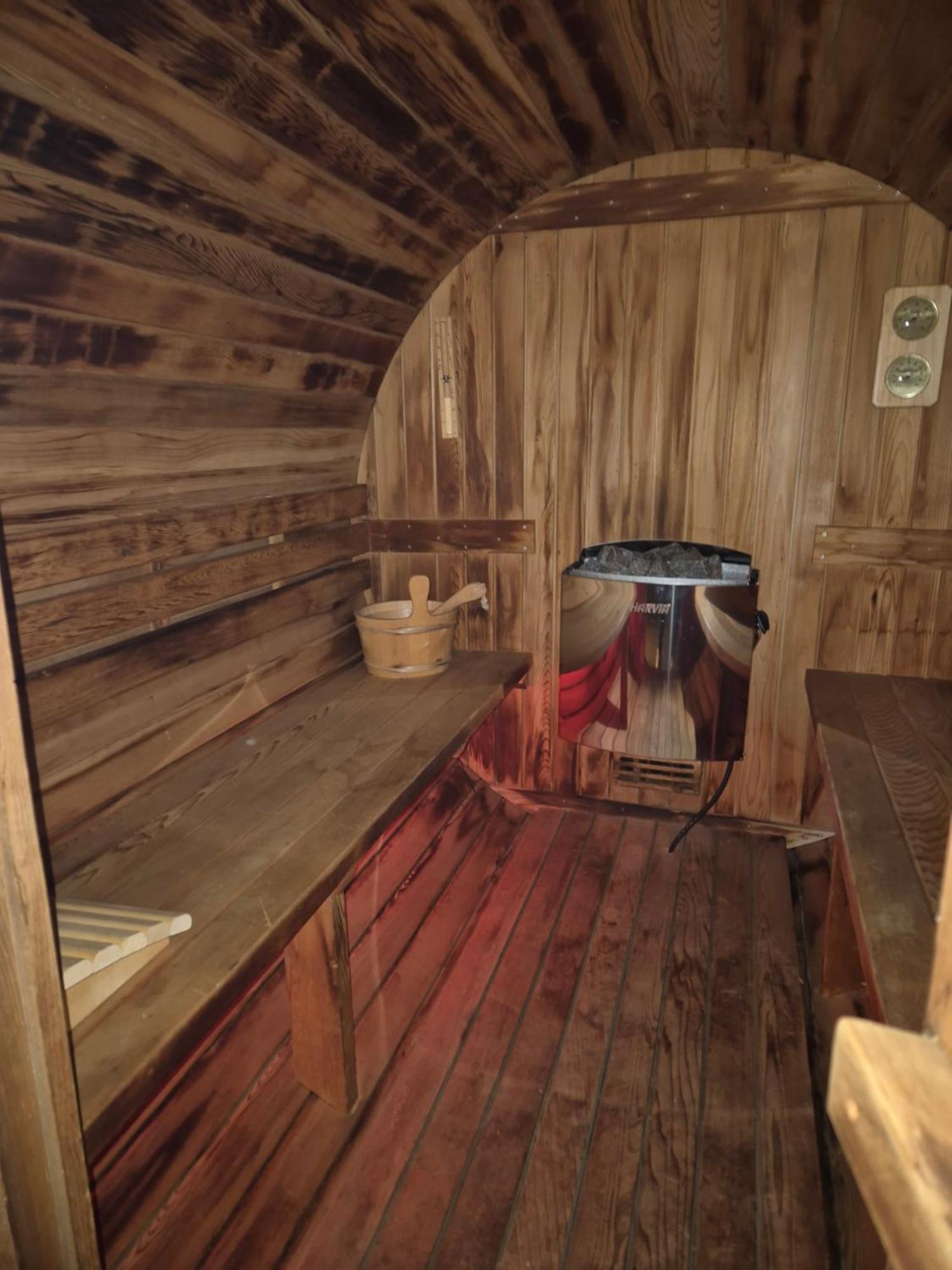 Luxe Boshuisje Met Prive Wellness & Jacuzzi Op De Veluwe Ermelo Eksteriør bilde